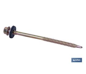 Tornillos de Cubierta con Arandela Acero/EPDM Panel Sándwich