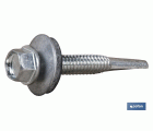 Tornillos de Cubierta con Arandela Acero/EPDM para Vigueta Zincado