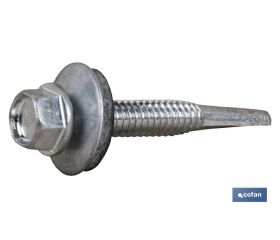 Tornillos de Cubierta con Arandela Acero/EPDM para Vigueta Zincado