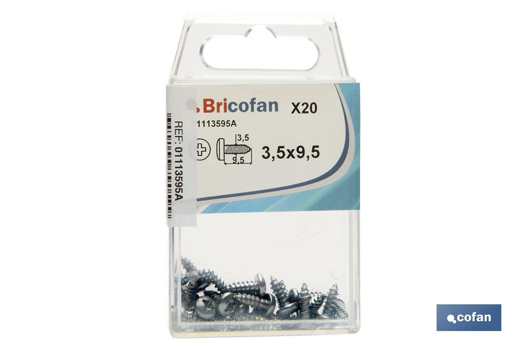 BL 20 UDS. DIN-7981 M-3,5X13 Z