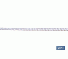 CUERDA TRENZADA DE POLIESTER 5 MM 200 MTS BCO