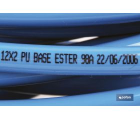 CAJA 25MT TUBO POLIURETANO AZUL 8X12