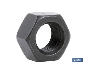Tuerca Hex. C.8 SAE Negro