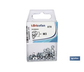 Tuercas Hexagonales DIN 934 Blíster Estándar