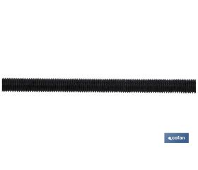 Varilla Roscada 8.8 (1m) Negro