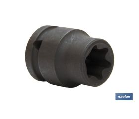 Vaso de impacto Torx de 1/2 | Modelo Hembra | Disponible en varias medidas