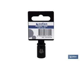 VASO IMPACTO 1/4 TORX E-5