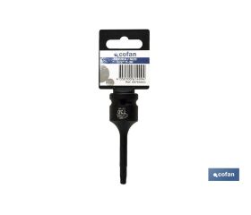 VASO IMPACTO 1/2 TORX MACHO T-25
