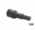 Vaso de impacto Hexagonal de 3/8 | Modelo Macho | Disponible en varias medidas