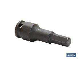 Vaso de impacto Hexagonal de 3/8 | Modelo Macho | Disponible en varias medidas