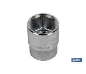 LLave de Vaso métrico 3/4 | 6 caras hexagonal | Medida 19 a 60 mm