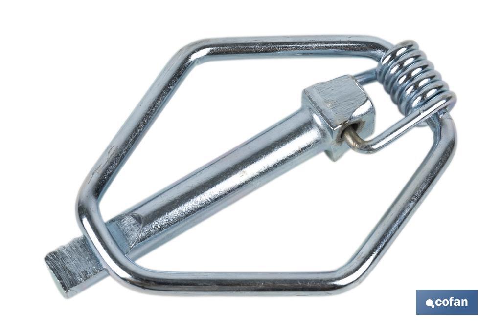 PASADOR DE ANILLA DE SEGURIDAD Ø8,5 MM