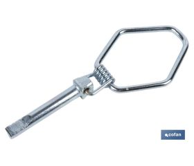 PASADOR DE ANILLA DE SEGURIDAD Ø8,5 MM