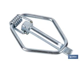 PASADOR DE ANILLA DE SEGURIDAD Ø8,5 MM