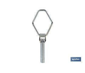 PASADOR DE ANILLA DE SEGURIDAD Ø10,5 MM