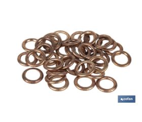 ARANDELA DE COBRE PARA TAPON CARTER 8X14