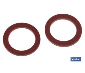Arandela de Fibra Roja | Diferentes Medidas | Aislante y de sellado