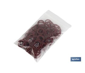 ARANDELA DE FIBRA ROJA M-4 X 8 X 1,5