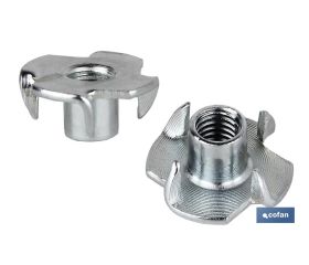 Tuerca Clavable Hierro Zincada