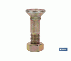 DIN-608/934  C-8.8  M-10X30 BICROMATADO
