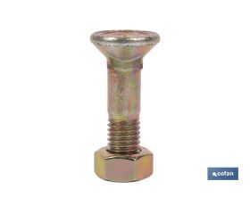 DIN-608/934  C-8.8  M-7/16X100 BICROMATADO