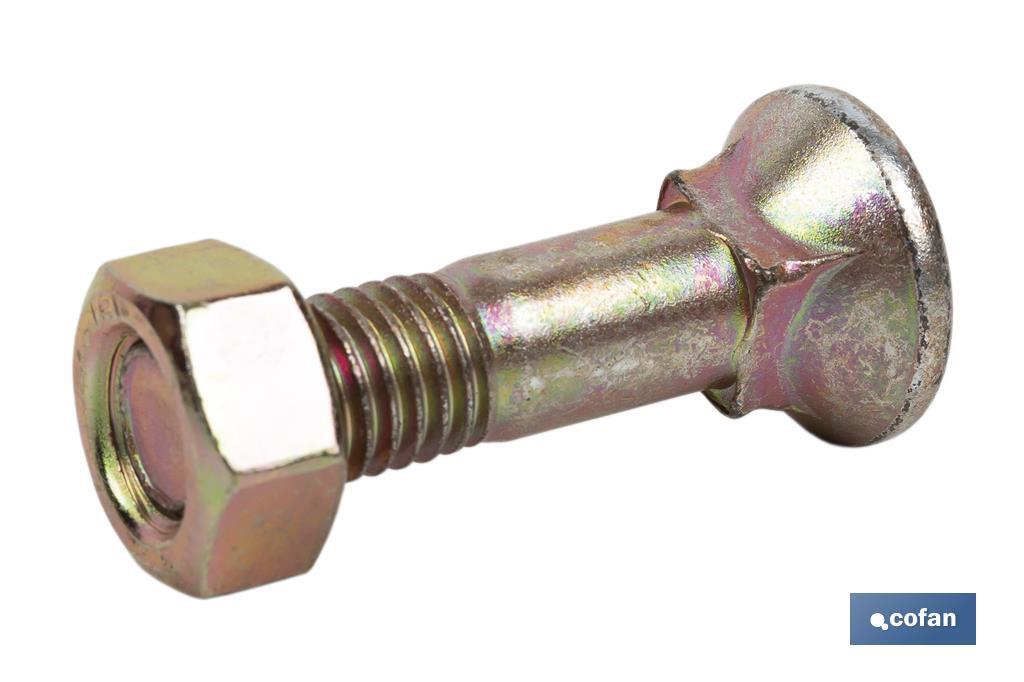 DIN-608/934  C-8.8  M-10X30 BICROMATADO