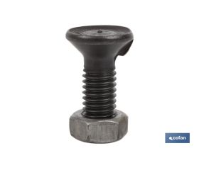 DIN-604/934  C-6.8  5/8X80 PULIDO