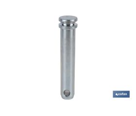 PERNO PARA TERCER PUNTO CON CABEZA Ø28 X 130 MM