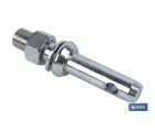 PERNO ROSCADO PARA ENGANCHE APEROS M 22 X Ø22 MM