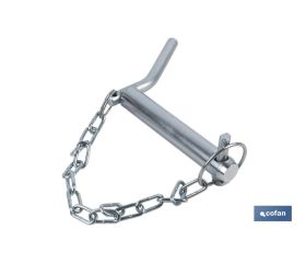 PERNO CON MANGO, PASADOR Y CADENA Ø22 X 125 MM