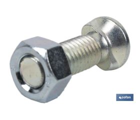 TORNILLO DOS PRISIONEROS C-8.8 M-12X40 ZINCADO