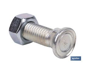 TORNILLO DOS PRISIONEROS C-8.8 M-12X40 ZINCADO