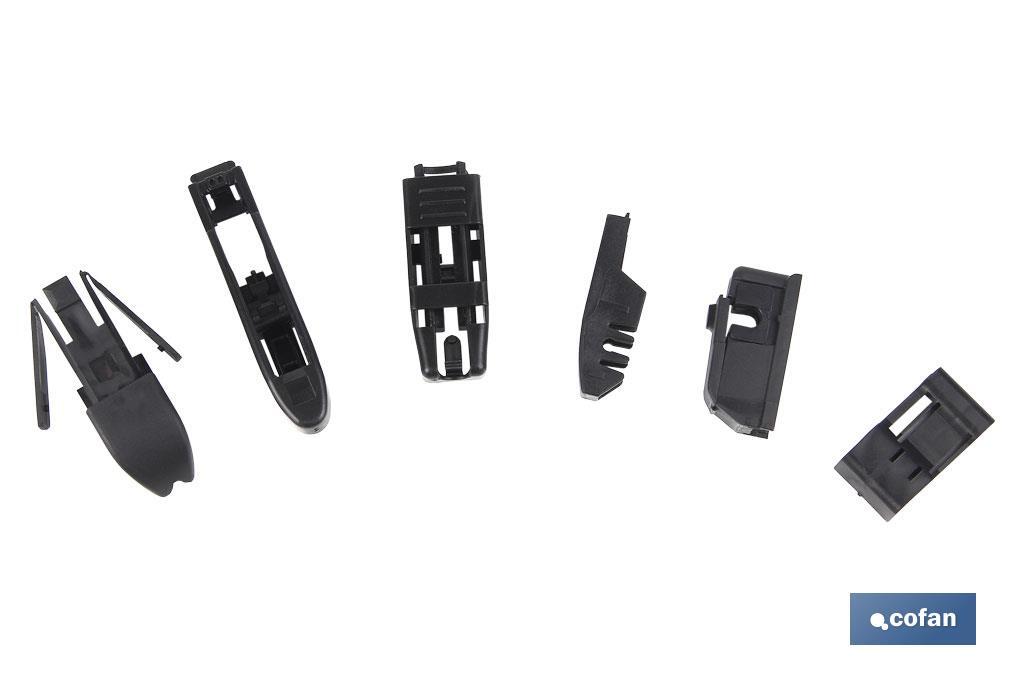 ESCOBILLA LIMPIAPARABRISAS FLEXIBLE 16” 41CM