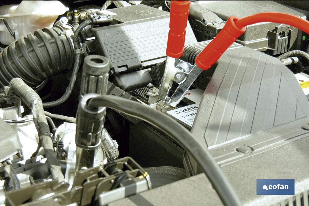 PINZAS DE ARRANQUE AISLADAS DE ZINC/ACERO 3M 600AMP V.I.