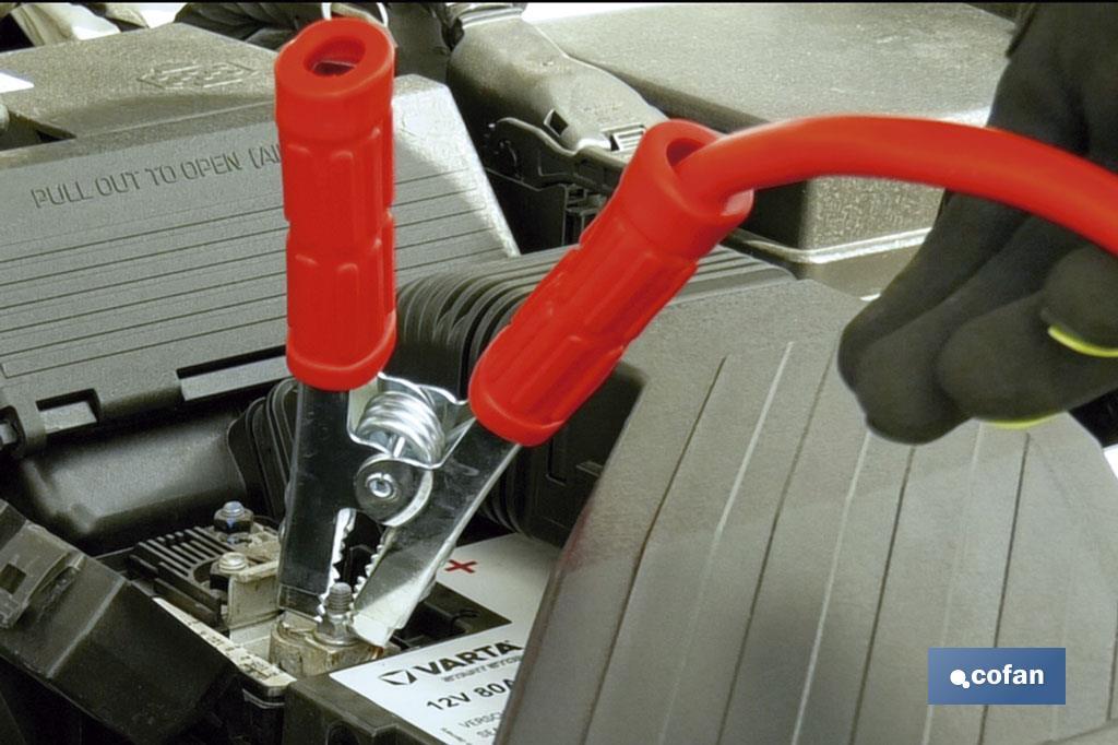 PINZAS DE ARRANQUE AISLADAS DE ZINC/ACERO 3M 600AMP V.I.