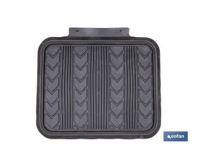 JUEGO DE ALFOMBRILLAS DE PVC PARA AUTOMÓVIL 4 UDS.