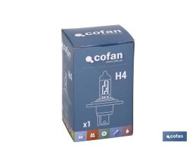 LÁMPARA HALÓGENA COFAN H4 (P43t) 12V 60/55W