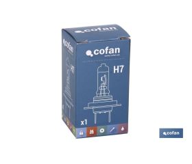 LÁMPARA HALÓGENA COFAN H7 (Px26d) 12V 55W