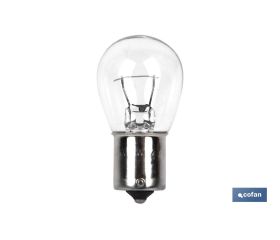 LÁMPARA COFAN P21W (BA15s) 12V venta unitaria