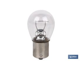 LÁMPARA COFAN P21W (BAU15s) 12V (Descentrada) venta unitaria