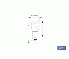 LÁMPARA COFAN P21W (BA15s) 12V
