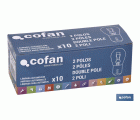 LÁMPARA COFAN 2 POLOS P21/5W (BAY15d) 12V