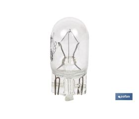 LÁMPARA S/CASQUILLO W5W  12V venta unitaria