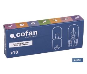 LÁMPARA HALÓGENA COFAN MINI H-6W 12v venta unitaria