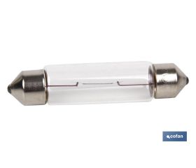 LÁMPARA PLAFONIER C5W (11X44mm) 12V venta unitaria