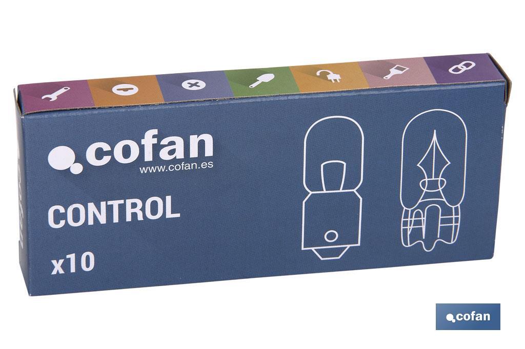 LÁMPARA COFAN CONTROL T4 W (BA9s) 24 V