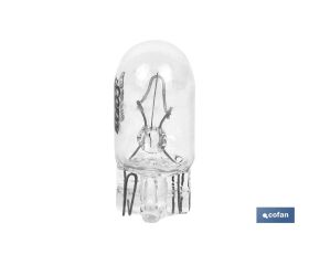 LÁMPARA S/CASQUILLO W5W (W2,1x9,5d) 24V venta unitaria