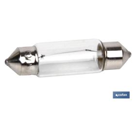 LÁMPARA COFAN PLAFONIER C5W (11X38) 24V venta unitaria