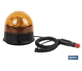 Luz Estacionaria Led Naranja | ECE R65 | Para soporte con imán o tornillo de 12/24 V | Clasificación de Protección IP66