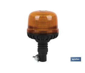 Luz Estacionaria destellante Led Naranja Clase 1 | ECE R65 | Para soporte flexible de 12/24 V | Clasificación de Protección IP66